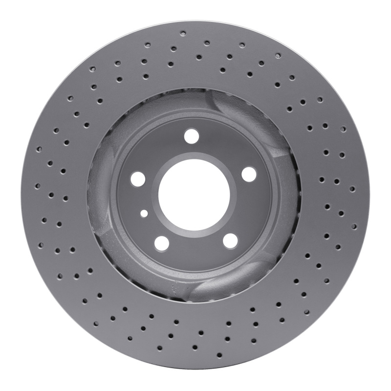 Pontiac Grand Prix Brake Rotor (1) - Front - R1 Concepts - GeoSPEC Coated Rotor - Drilled - `05-`08